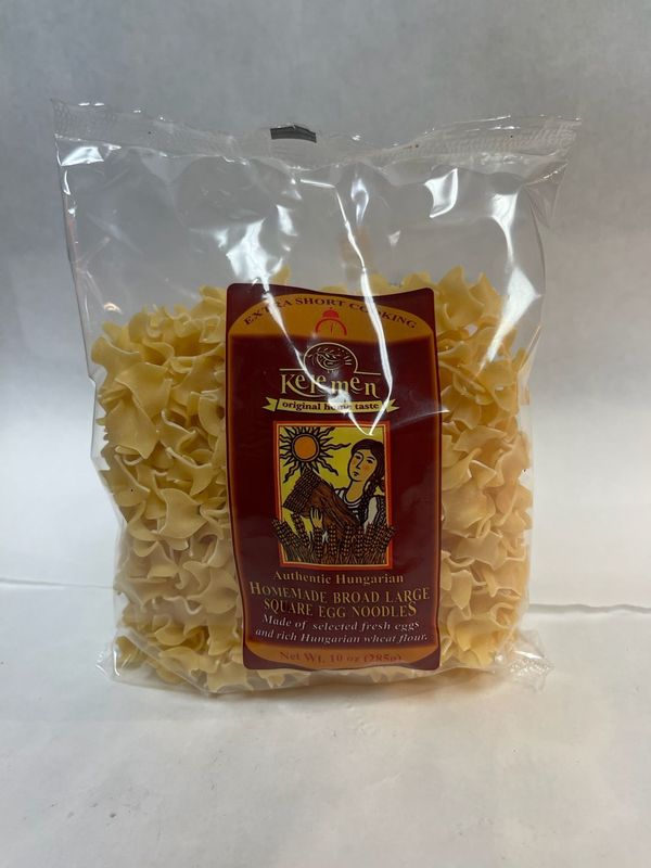 ​Kelemen Homemade Broad Large Square Egg Noodles
