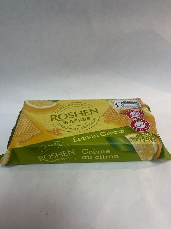 Roshen Lemon Cream Wafers