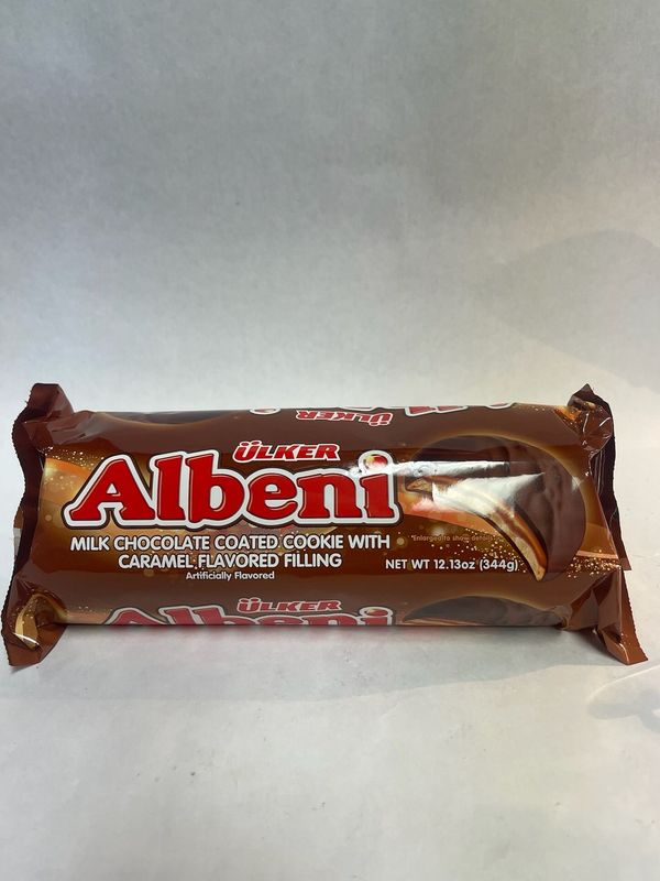​Ulker Albeni Milk Chocolate Coated Cookie With Caramel Filling