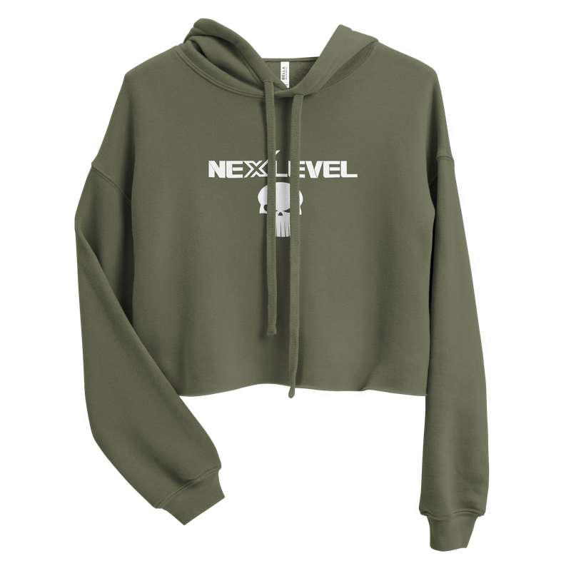 Cropped Pullover Hoodie