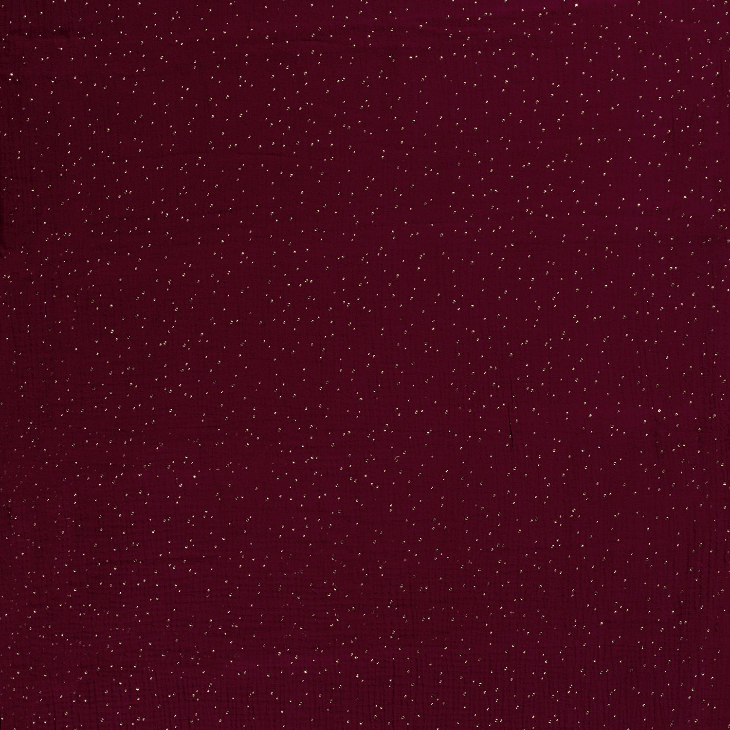 Mousseline stof dew drops Stippen Bordeaux