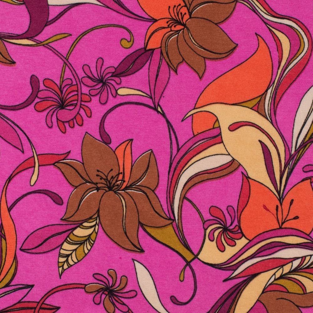 Viscose/sp Jersey Print