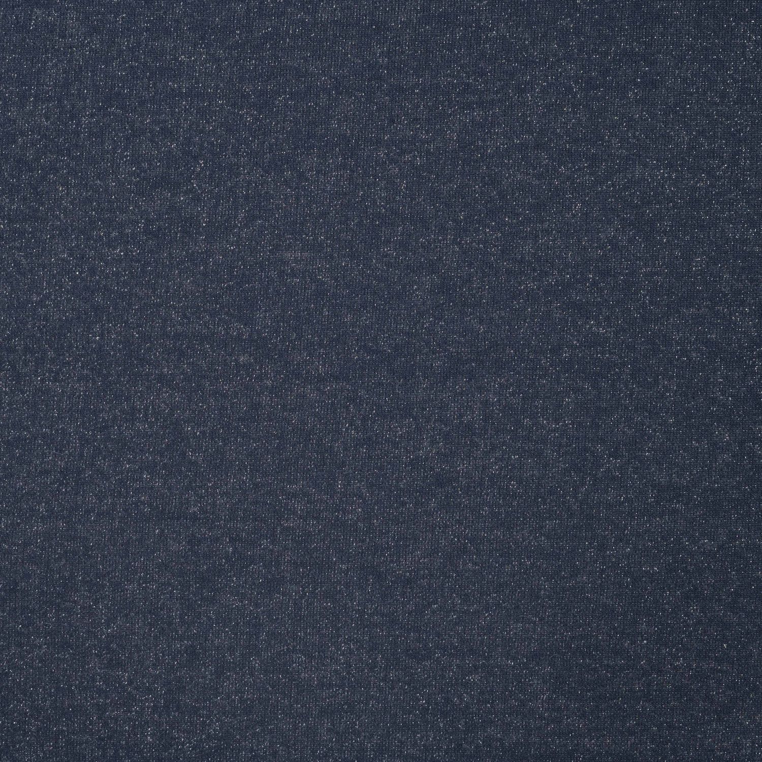French Terry Glitter Navy