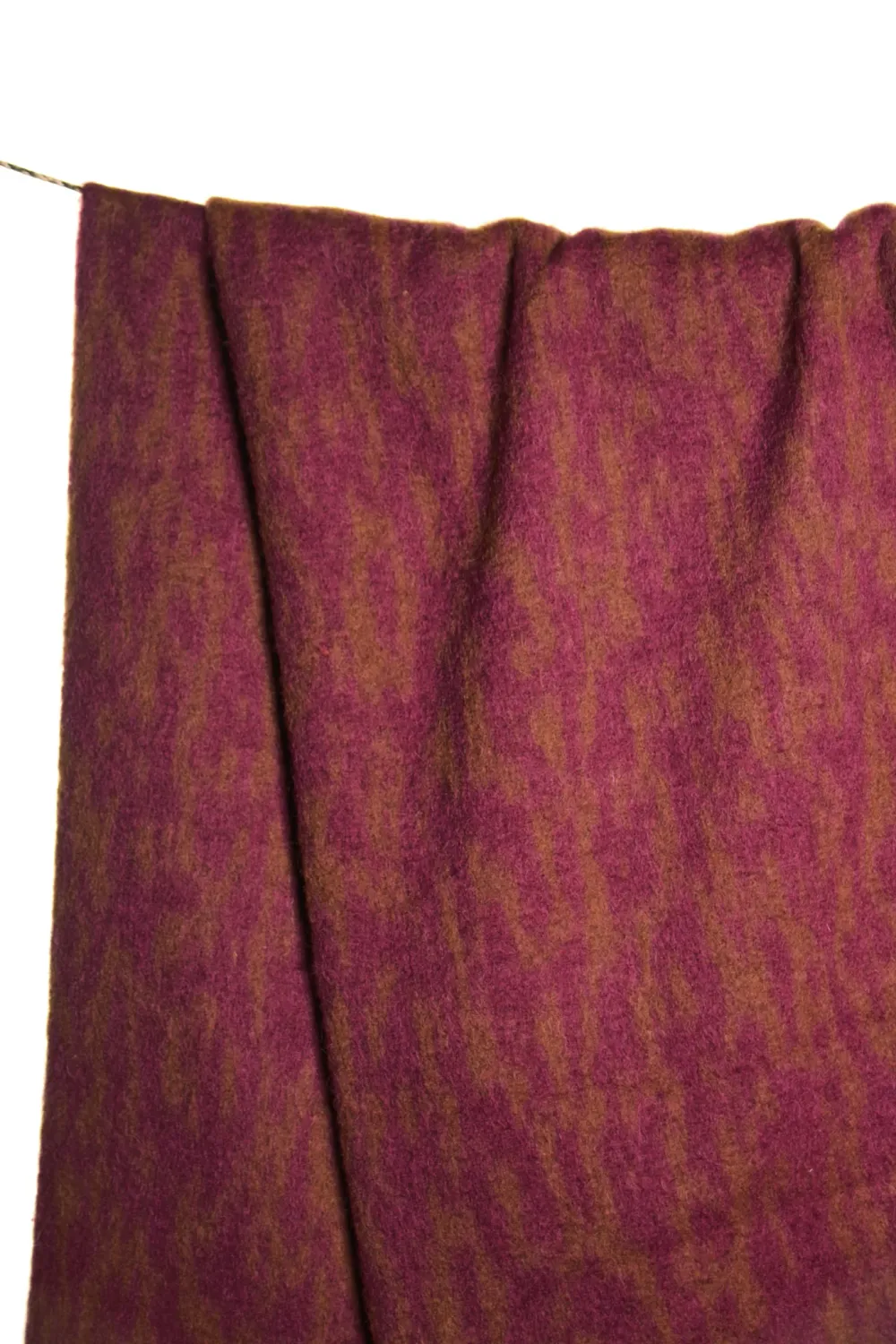 Oker &amp; fuchsia wolmix