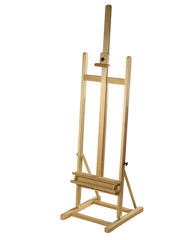 H Frame Beech Wood Easel