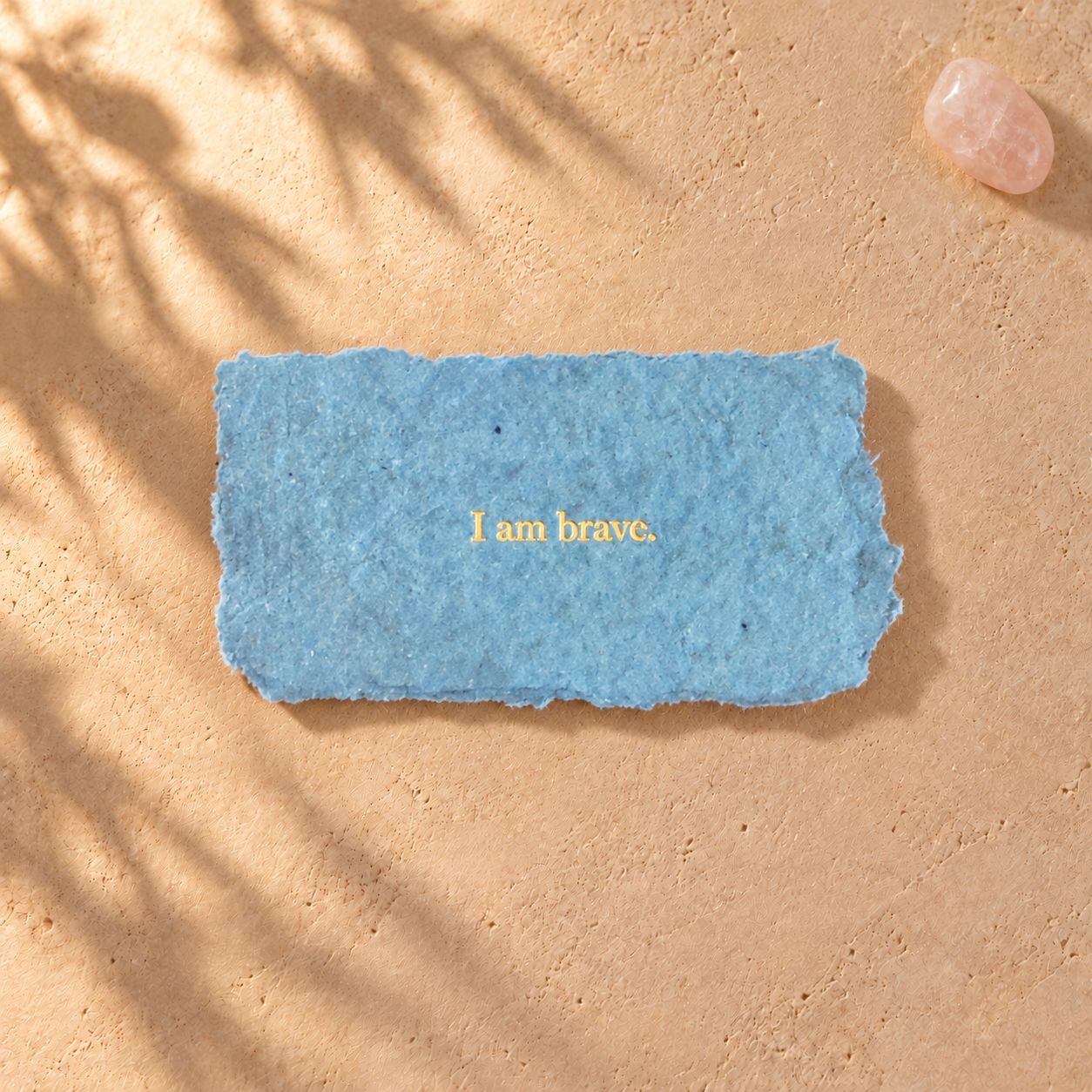 I Am Brave Handmade Affirmation Card