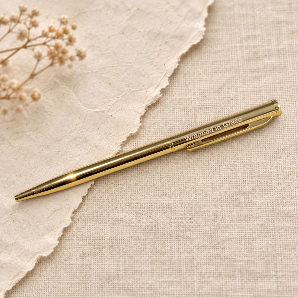 Gold Wrapped in Grace Pen