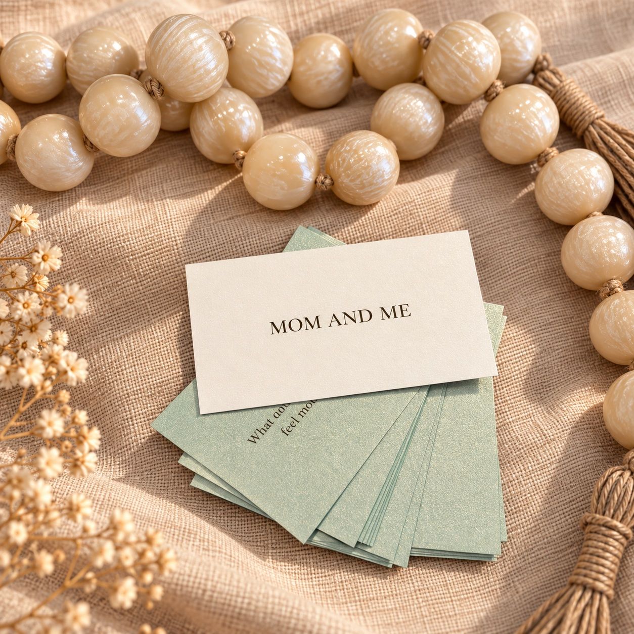 Mom and Me Conversation Cards