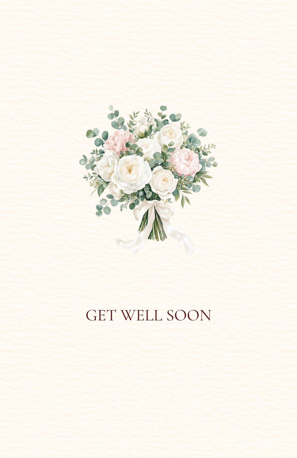 Floral Bouquet Thank You Postcard