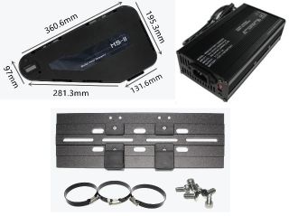 Amp-Power 72V 20Ah Triangle Lithium Battery (Genuine Samsung 50S Cells)
