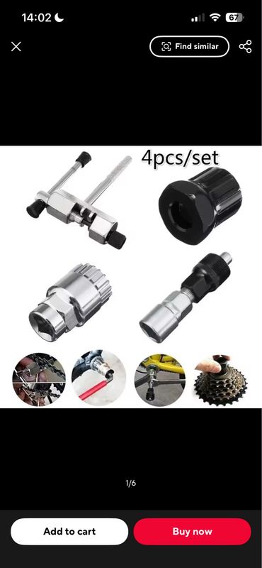 4-piece Bicycle Maintenance Tool Set