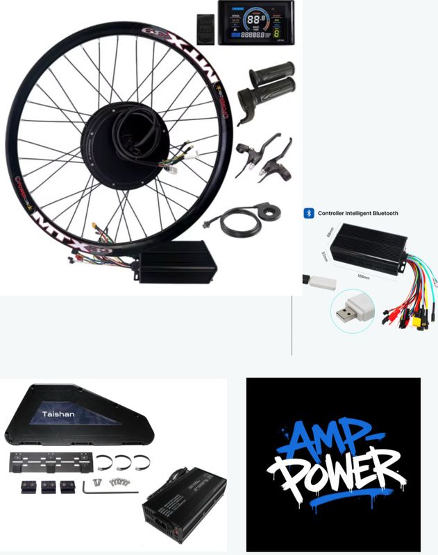 Amp-Power 29” 52v 2000w Full Conversion Kit