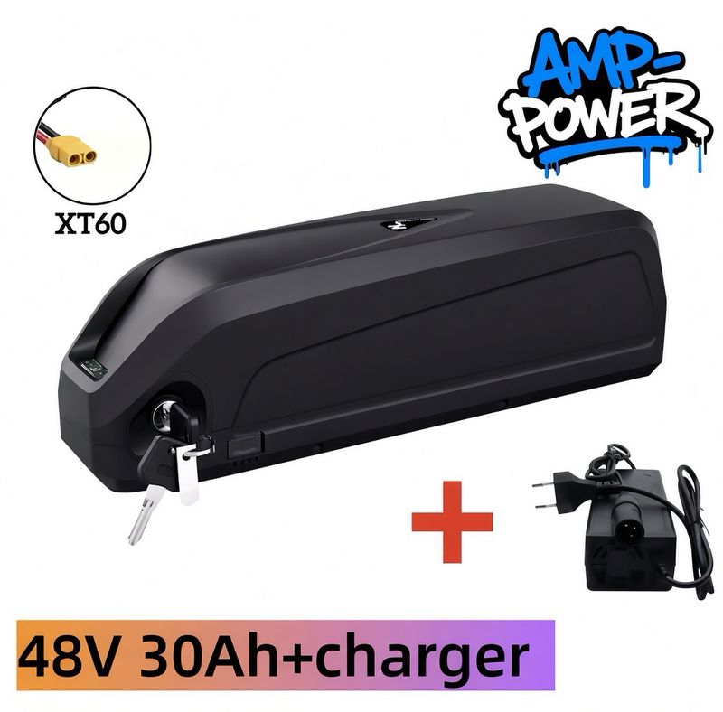 (30ah)Amp-Power 48v Hailong-Samsung Cells E-bike Battery