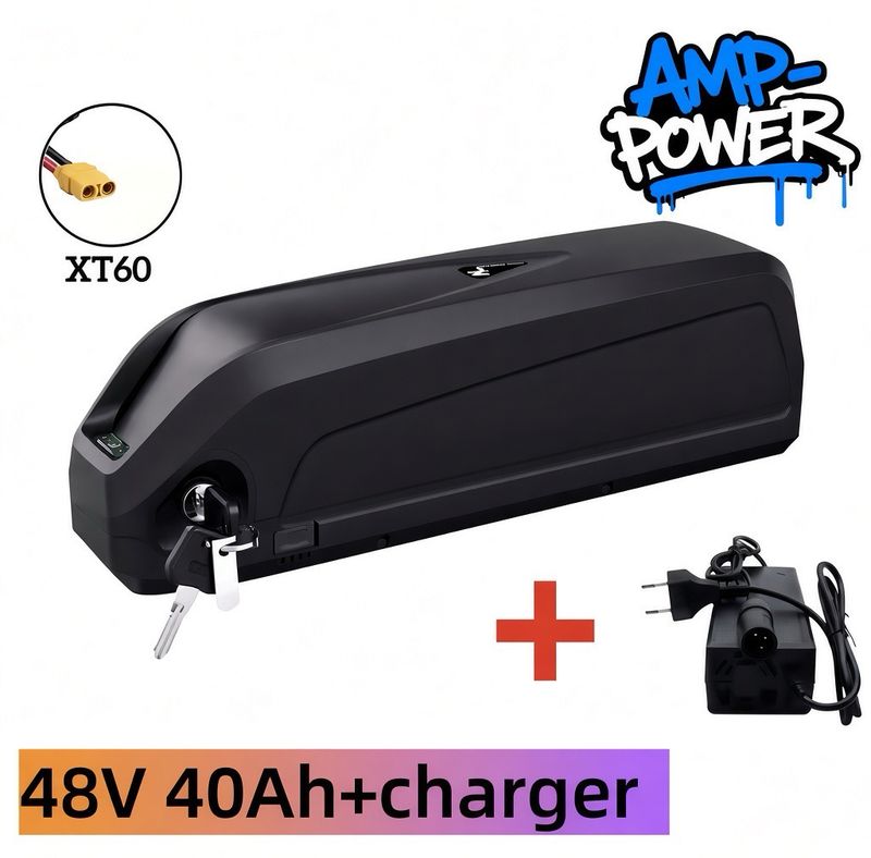(40ah)Amp-Power 48v Hailong-Samsung Cells E-bike Battery