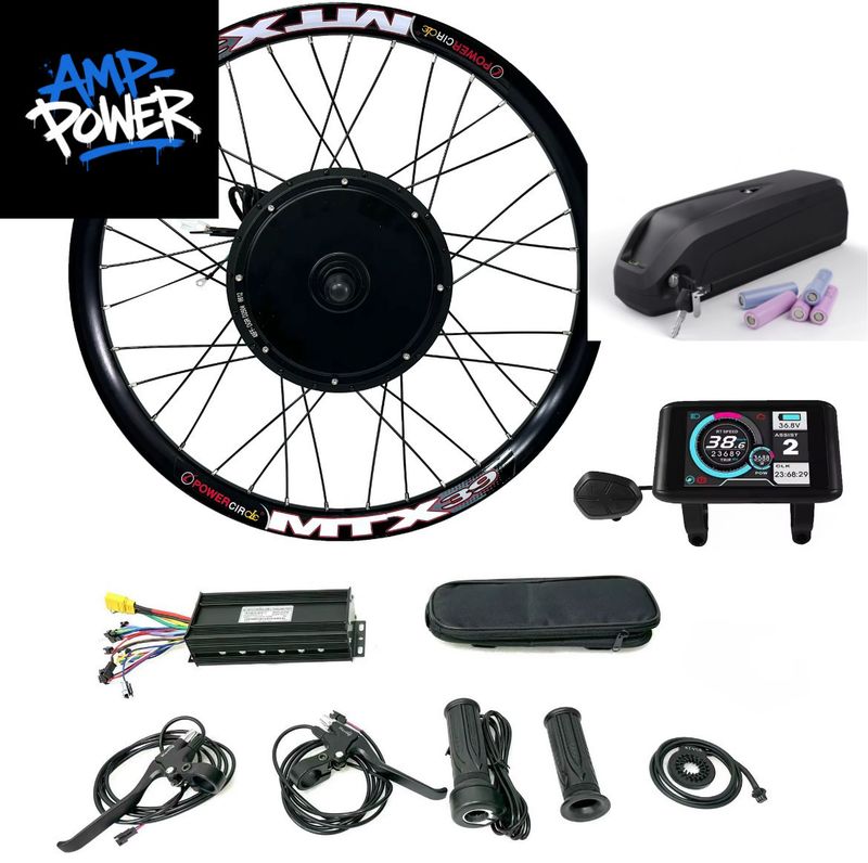 (30ah) Amp-Power 27.5” 3000w 72v Full Conversion Kit