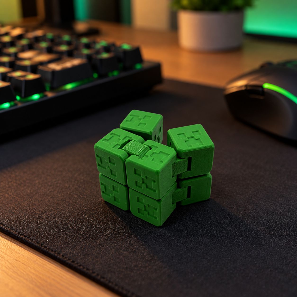 Minecraft kostka sensoryczna: Creeper