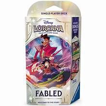 Disney Lorcana: Fabled Starter Deck (Emerald &amp; Ruby)