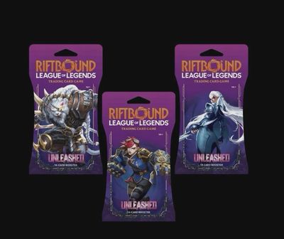 Riftbound Unleashed - League of Legends  Sleeved Booster
