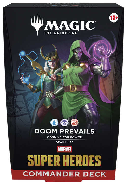 Magic The Gathering Super Heroes Commander deck - Doom Prevails