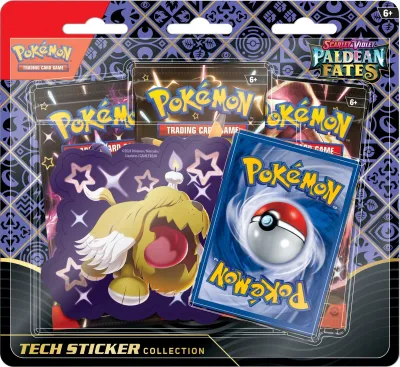 Scarlet &amp; Violet Paldean Fates tech sticker collection