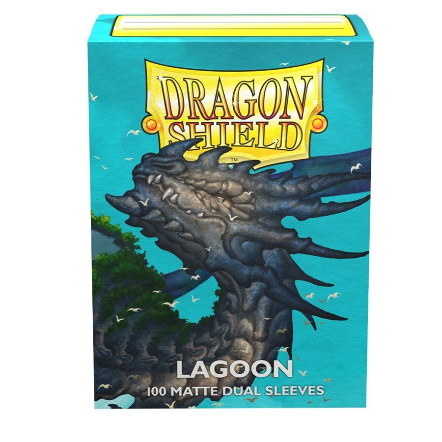 Dragon Shield: Matte DUAL: Lagoon (Blue) (100)