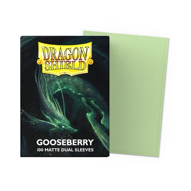 Dragon Shield: Dual Matte Sleeve - Gooseberry (100)