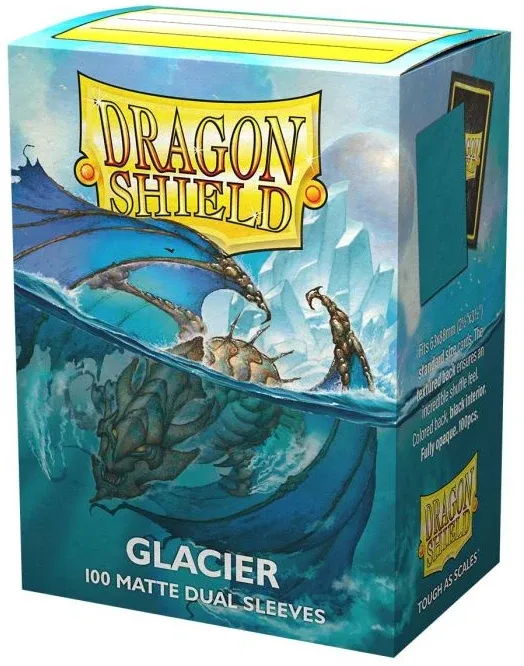 Dragon Shield: Dual Matte Sleeve - Glacier (100)