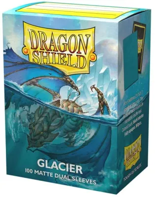 Dragon Shield: Dual Matte Sleeve - Glacier (100)
