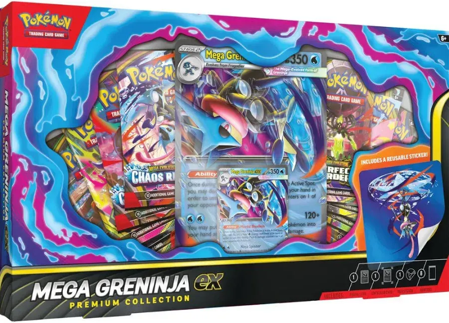 Mega greninja ex premium collection