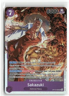 OP16-065 SR Sakazuki