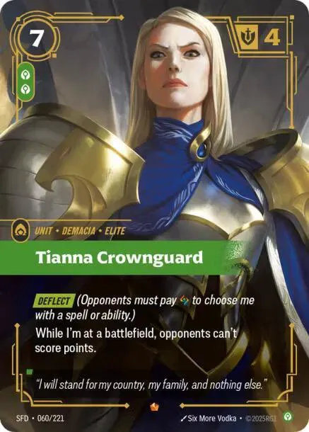 Tianna Crownguard SFD 060/221