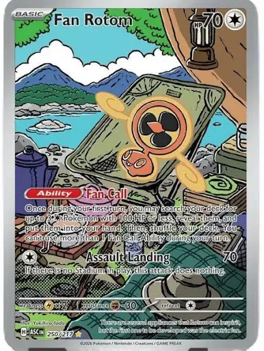 Fan Rotom 250/217 IR Ascended Heroes
