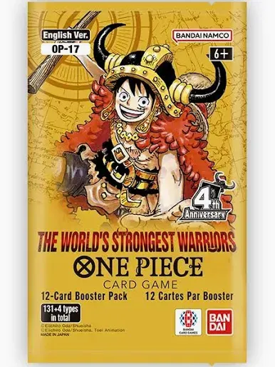 OP17 - The World's Strongest Warriors - Booster Pack