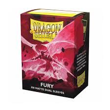 Dragon Shield: Dual Matte Sleeve - Fury (100)