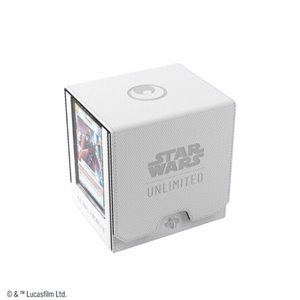 Deck Box: Star Wars: Unlimited: Twin Suns Deck Pod: White / Black (ML)