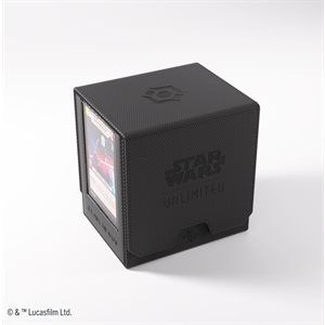 Deck Box: Star Wars: Unlimited: Twin Suns Deck Pod: Black (ML)