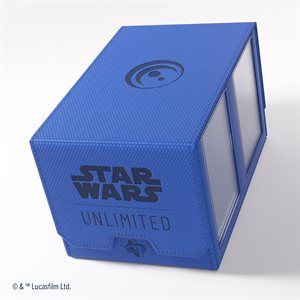 Deck Box: Star Wars: Unlimited: Double Deck Pod: Blue (ML)