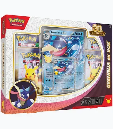 Pokemon Trading Card Game: 30th Celebration: Greninja ex Box