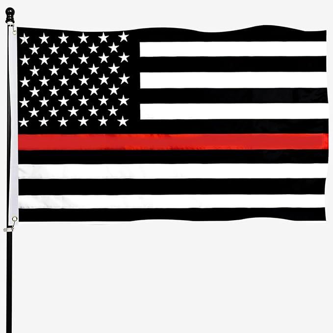 fire fighters memorial flag
