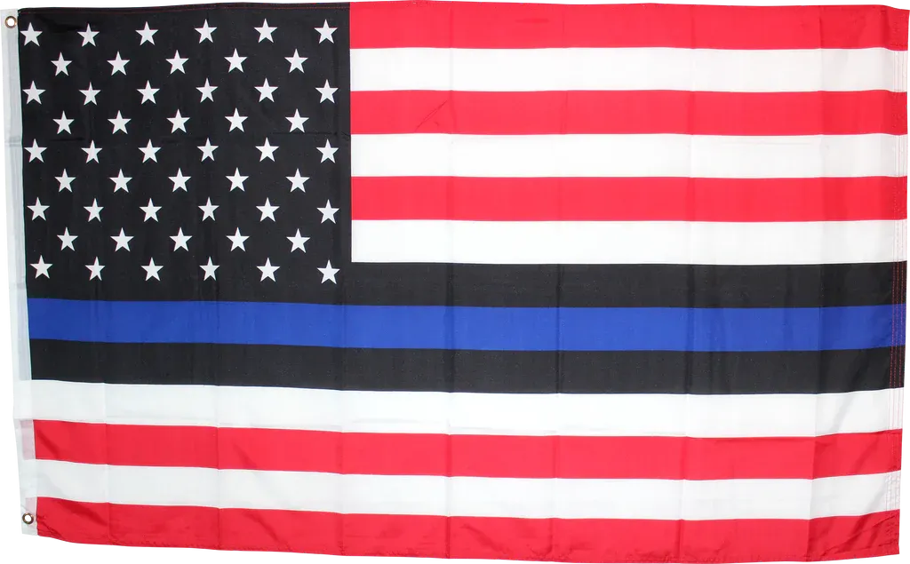 USA RWB MEMORIAL FLAG