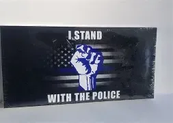 I STAND WITH THE POLICE FLAG