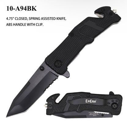 SPRING ASSISTED OPENING RESCUE KNIFE