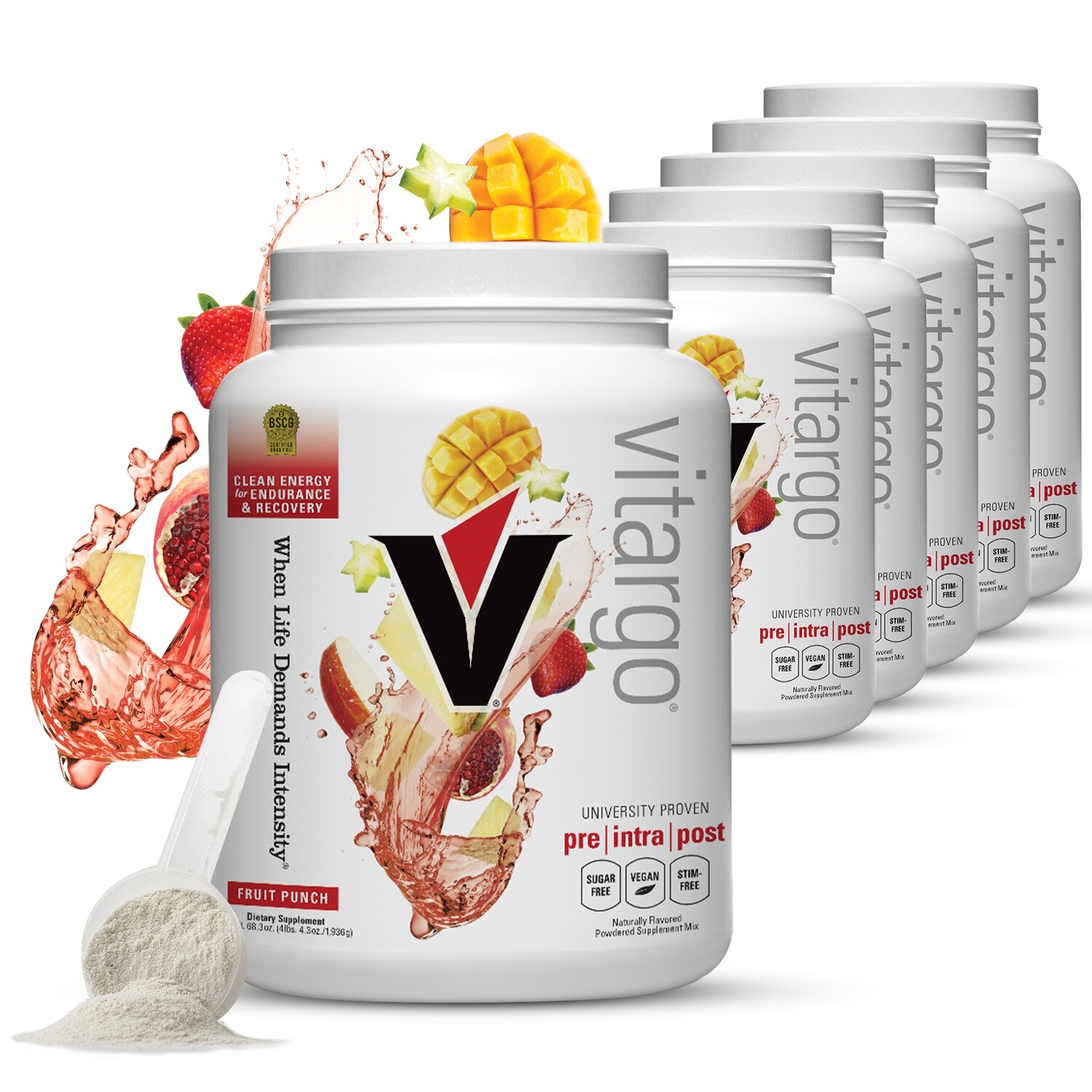 Fruit Punch 50 Scoop (Case 6 Units)