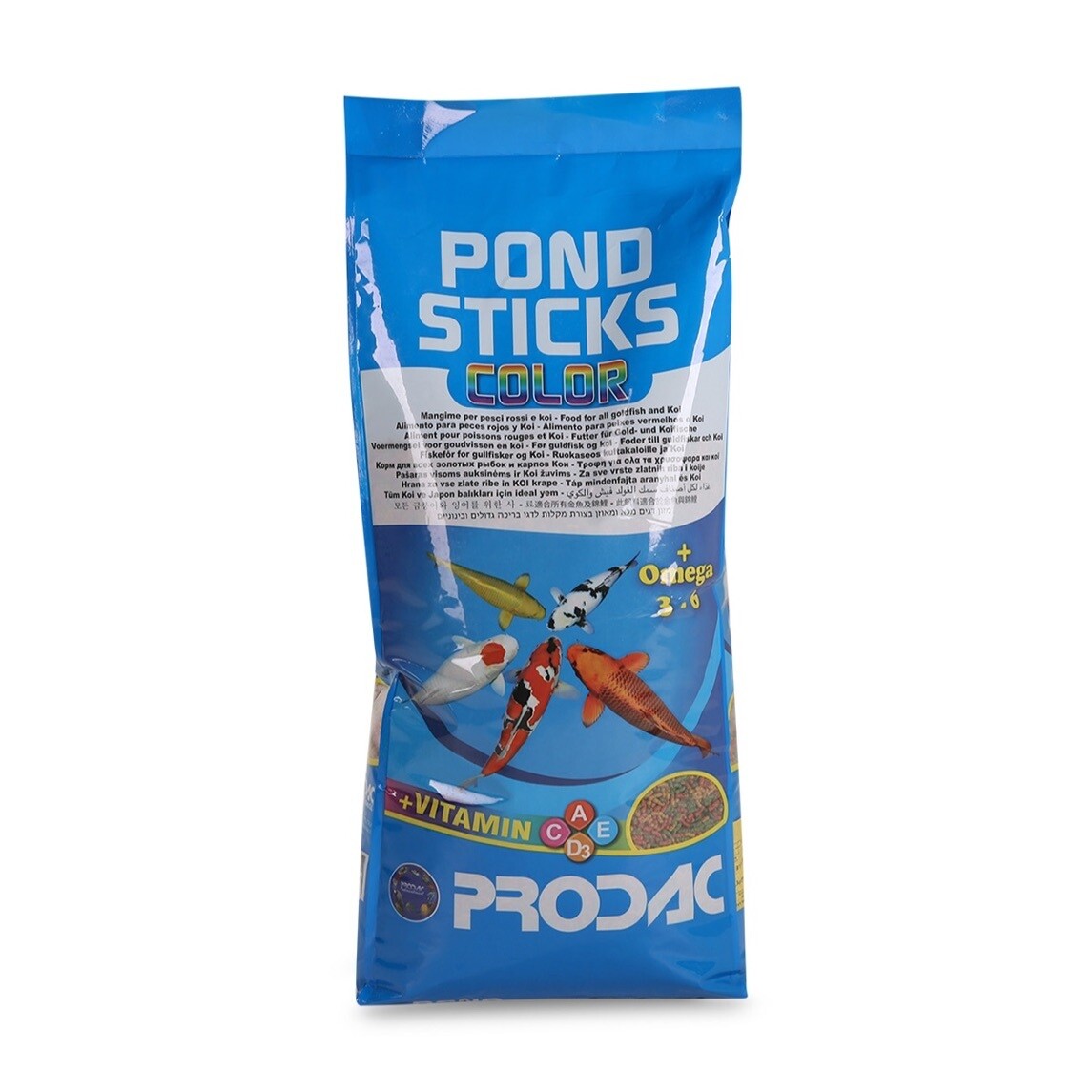 PRODAC PONDSTICKS, 3 вида палочек, мешок 7,5кг (АКЦИЯ 5кг +50% бесплатно)