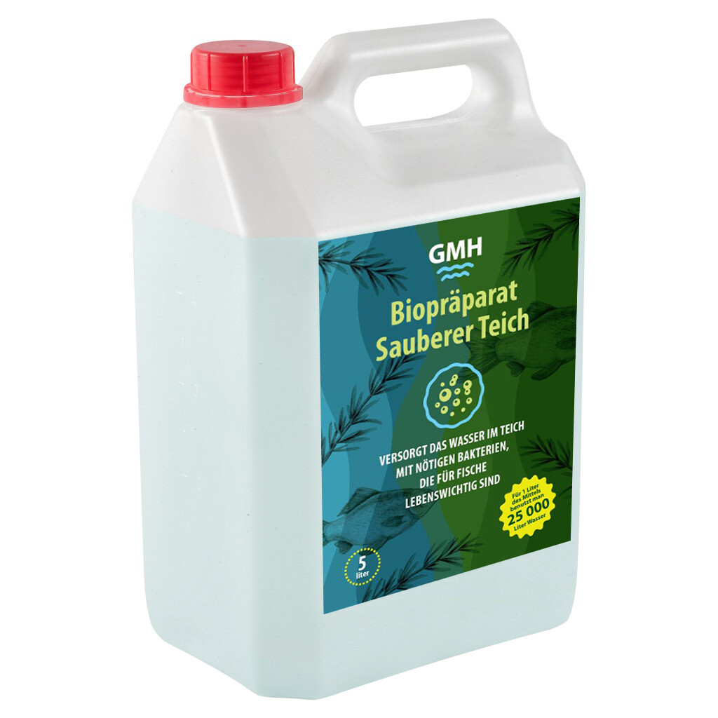 Биопрепарат GMH (Sauberer Teich) для биологической очистки пруда на 125 000л
