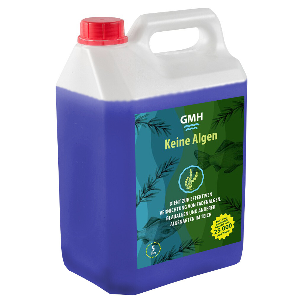 GMH (Keine Algen) от основных видов водорослей в прудах и водоемах на 125 000л