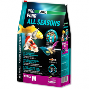 Корм для прудовых рыб JBL ProPond All Seasons M (5,8кг) 32 литра