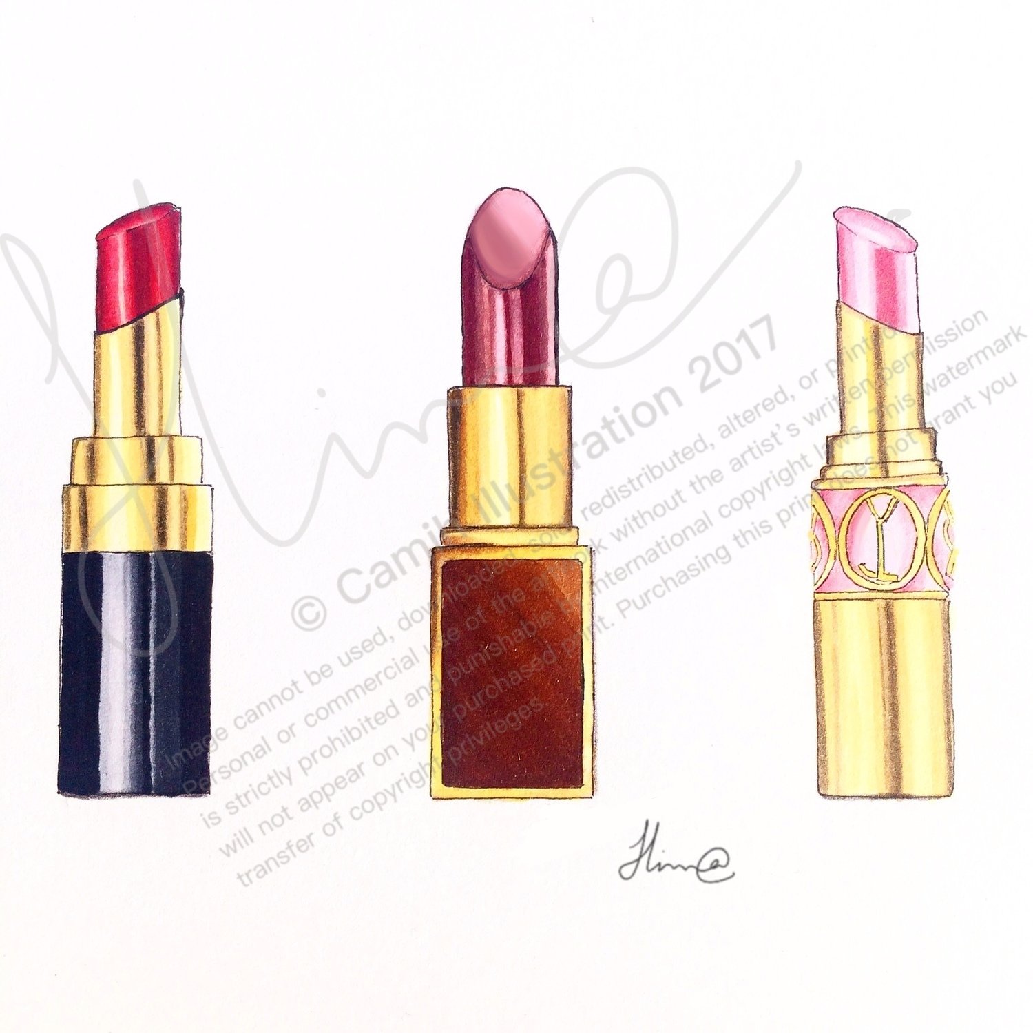 Shades of Lipstick !