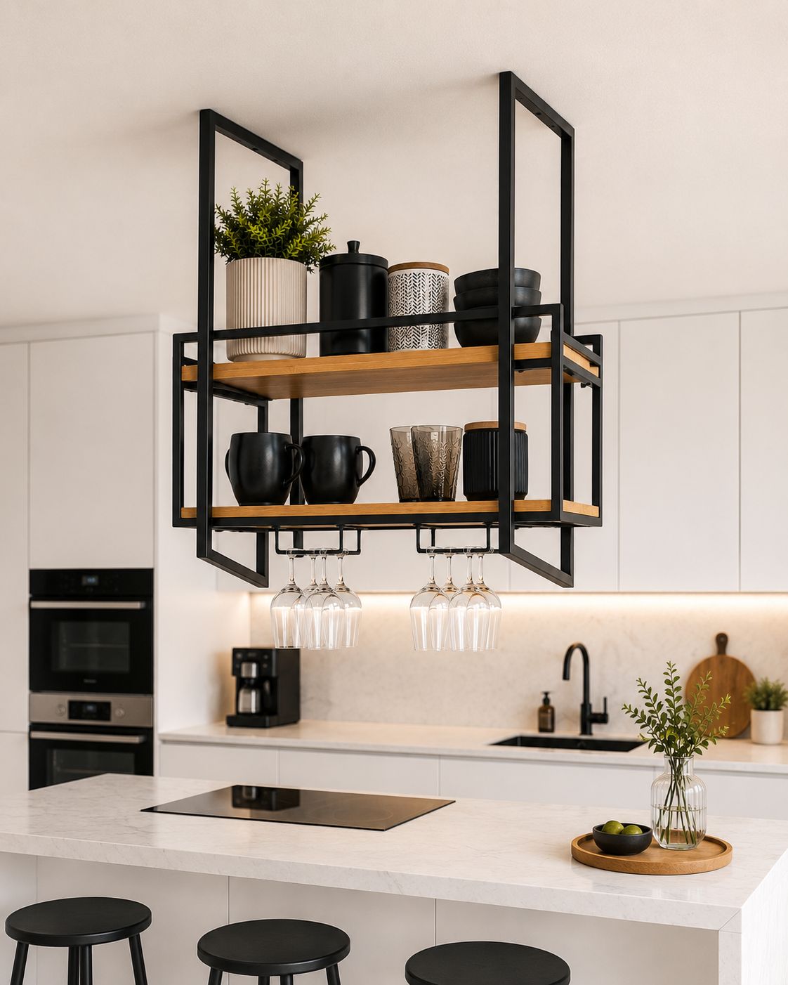 Półka Podwieszana Wisząca Loftowa LINEA Loft