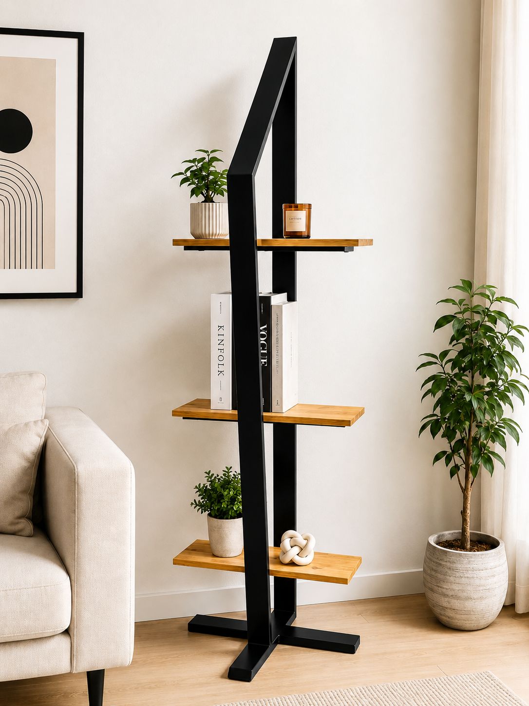 Regał Kwietnik Loftowy | Loft Ardea | Designerski Regał